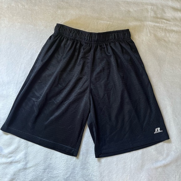 2 x $12 Russell Athletic Blue Mesh Athletic Shorts Size M - Picture 3 of 10
